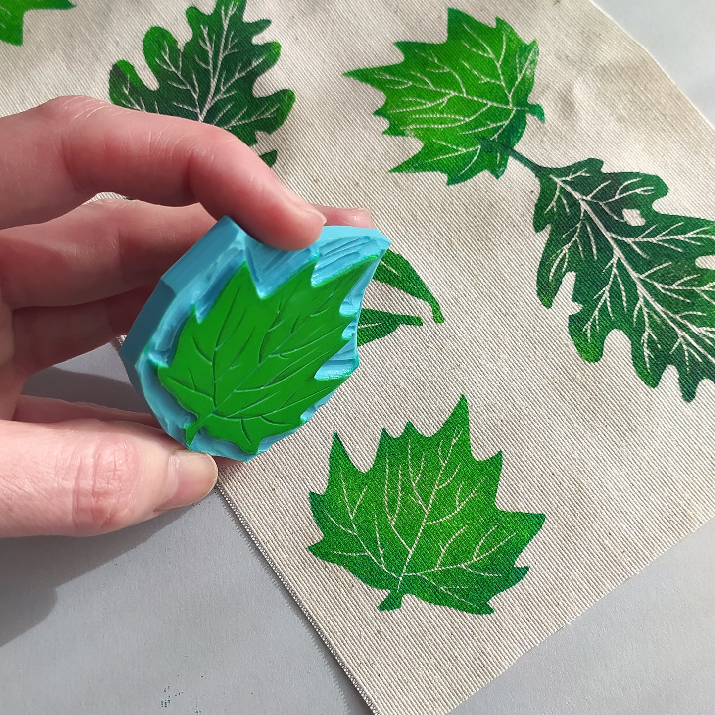 Taller de tallado y estampación textil - 19 de junio