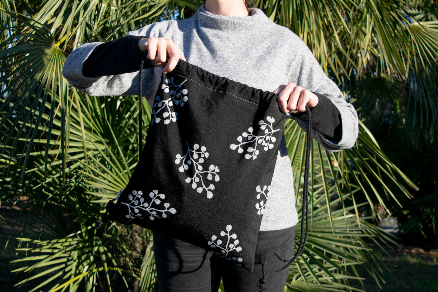 Mochila negra / Black backpack D#3