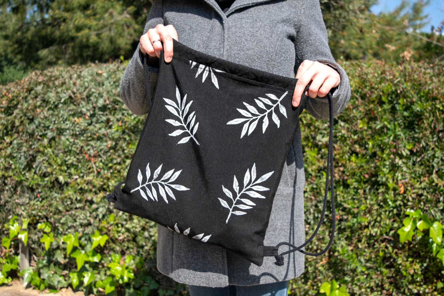 Mochila negra / Black backpack D#1