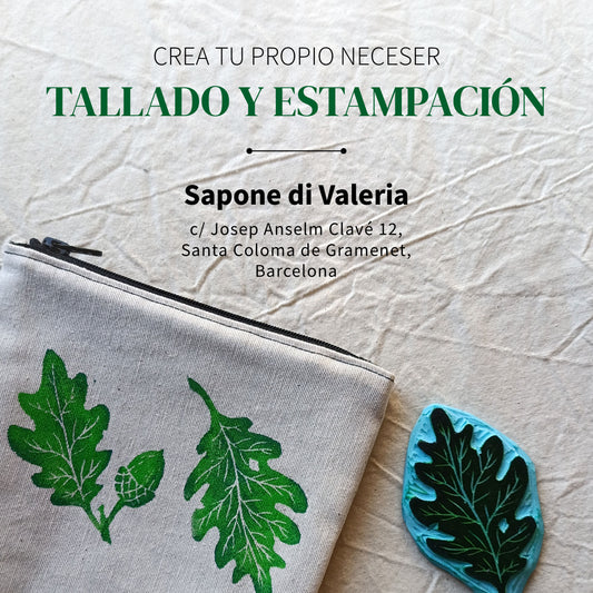 Taller de tallado y estampación 14 de marzo