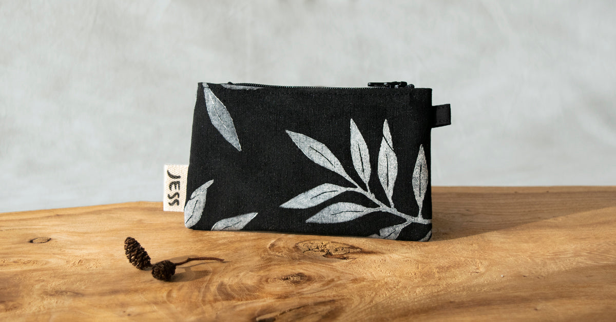 Monedero negro / Black purse D#1